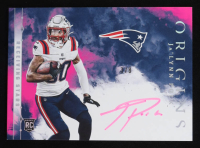 Ja'Lynn Polk 2024 Panini Origins Receiving Stars Signatures Pink #9 RC #3/8 at PristineAuction.com