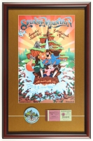 Disneyland "Splash Mountain" Custom Framed Poster Display at PristineAuction.com