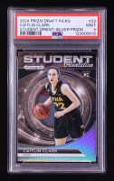 Caitlin Clark 2024-25 Panini Prizm Draft Picks Student Orientation Prizms Silver #22 RC (PSA 9) at PristineAuction.com