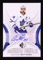 Auston Matthews 2024-25 SP Authentic Profiles Signatures #AP20 SP at PristineAuction.com