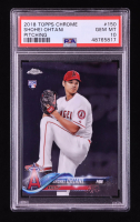 Shohei Ohtani 2018 Topps Chrome #150 RC (PSA 10) at PristineAuction.com