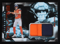 Bo Nix 2024 Panini Black Futuristic Jerseys Citrine #6 RC #02/50 at PristineAuction.com