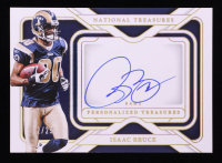 Isaac Bruce 2024 Panini National Treasures Personalized Treasures Gold #8 #22/25 at PristineAuction.com