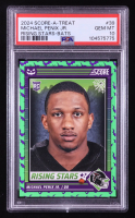 Michael Penix Jr. 2024 Score Halloween Rising Stars Bats #39 RC (PSA 10) at PristineAuction.com