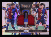 Lamine Yamal / Pau Cubarsi 2024-25 Select FIFA Dual Swatches FIFA #5 at PristineAuction.com