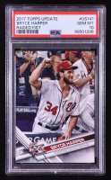 Bryce Harper 2017 Topps Update #US141B SP (PSA 10) at PristineAuction.com