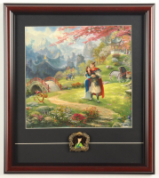 "Mulan" by Thomas Kinkade Custom Framed Art Print Display at PristineAuction.com