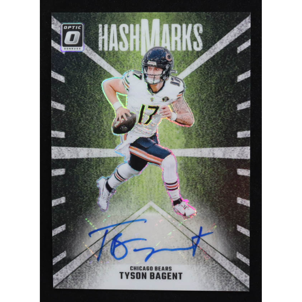 Tyson Bagent 2024 Donruss Optic Hash Marks #4 at PristineAuction.com