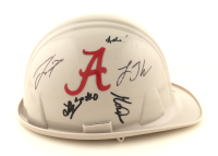 2025 Alabama Crimson Tide Hard Hat Team-Signed by (9) with Mark Sears, Chris Youngblood, Grant Nelson, Aden Holloway (Beckett) at PristineAuction.com