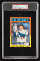 Shohei Ohtani 2024 Topps Heritage Oversized '75 Box Loader Autographs #OB-13 (PSA 9) at PristineAuction.com