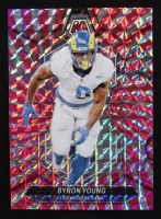 Byron Young 2024 Panini Mosaic Mosaic Pink Swirl #133 #07/13 at PristineAuction.com