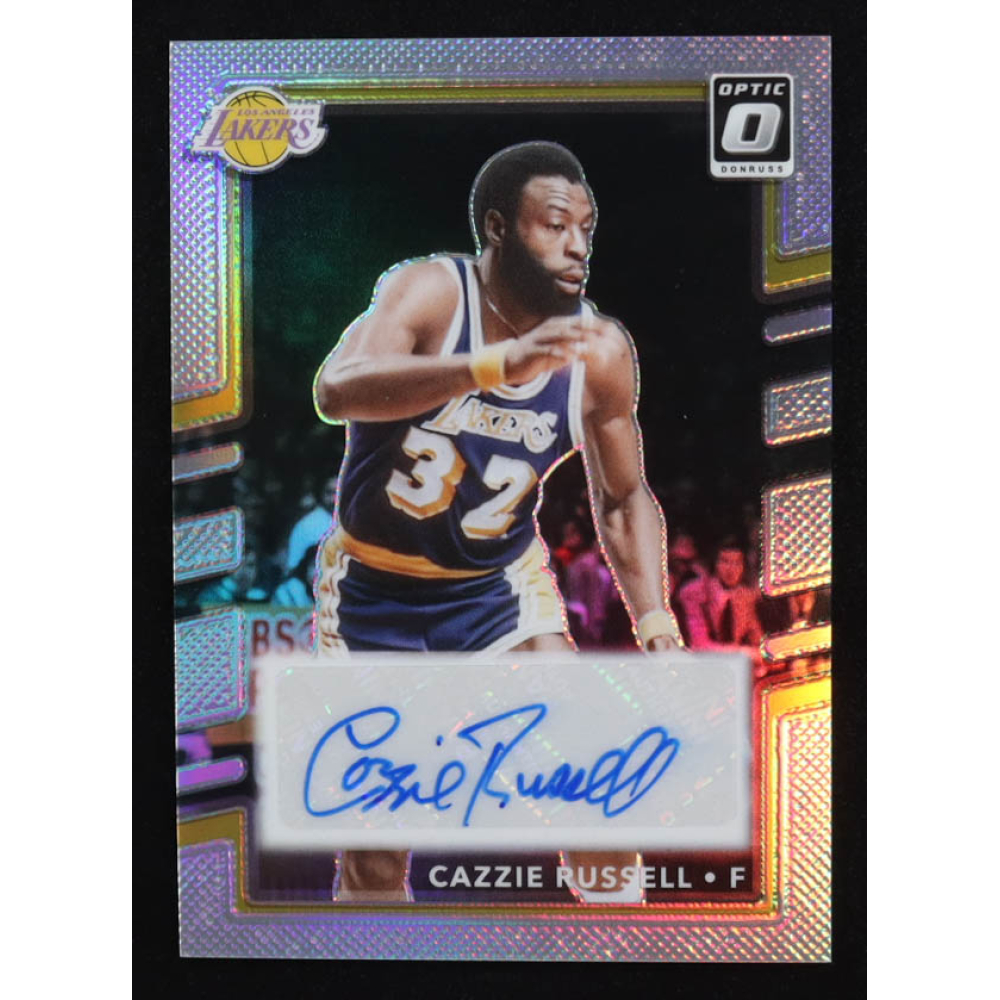 Cazzie Russell 2024-25 Donruss Optic Retro Series Signatures Holo #12 #22/49 at PristineAuction.com
