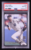 Derek Jeter 1997 Fleer #168 (PSA 10) at PristineAuction.com
