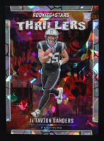 Ja'Tavion Sanders 2024 Rookies and Stars Thrillers Ice FOTL #23 RC #04/18 at PristineAuction.com