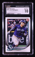 Julio Rodriguez 2025 Bowman #79 (CGC 10) at PristineAuction.com