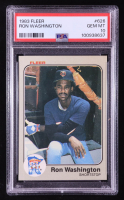 Ron Washington 1983 Fleer #626 RC (PSA 10) at PristineAuction.com