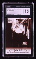 Babe Ruth 2016 Leaf Babe Ruth Collection #66 (CGC 10) at PristineAuction.com