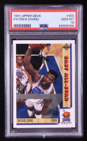 Patrick Ewing 1991-92 Upper Deck #455 AS (PSA 10) at PristineAuction.com