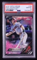 Paul Goldschmidt 2016 Topps Chrome Pink Refractors #162 (PSA 10) at PristineAuction.com