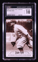 Babe Ruth 2016 Leaf Babe Ruth Collection #42 (CGC 10) at PristineAuction.com