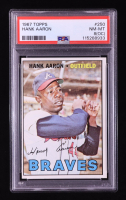 Hank Aaron 1967 Topps #250 (PSA 8) (OC) at PristineAuction.com