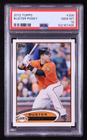 Buster Posey 2012 Topps #398A (PSA 10) at PristineAuction.com