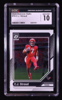 CJ Stroud 2024 Donruss Optic #76 (CGC 10) at PristineAuction.com