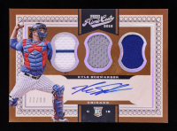 Kyle Schwarber 2016 Prime Cuts #56 Jersey Autograph RC #77/99 at PristineAuction.com