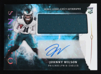 Johnny Wilson 2024 Panini Origins Rookie Jumbo Jersey Autographs #33 RC at PristineAuction.com