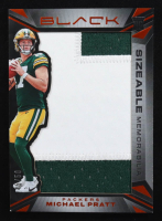 Michael Pratt 2024 Panini Black Sizeable Rookie Memorabilia Citrine #12 RC #45/50 at PristineAuction.com