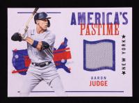 Aaron Judge 2022 Panini Chronicles America's Pastime Swatches #35 at PristineAuction.com