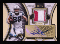 Greg Olsen 2015 Topps Supreme Autograph Patches Gold #SAPGO #18/25 at PristineAuction.com