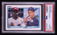 Chuck McElroy / Moises Alou 1990 Fleer #650 RC (PSA 10) at PristineAuction.com