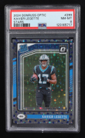 Xavier Legette 2024 Donruss Optic Stars #299 RR RC (PSA 8) at PristineAuction.com