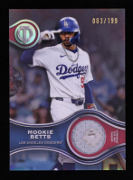 Mookie Betts 2025 Topps Tribute Stamp of Approval Relics #SOAMB #3/199 at PristineAuction.com