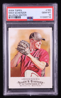 Max Scherzer 2009 Topps Allen and Ginter #160 (PSA 10) at PristineAuction.com