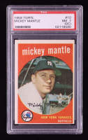 Mickey Mantle 1959 Topps #10 (PSA 7) (OC) at PristineAuction.com