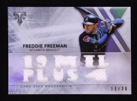 Freddie Freeman 2015 Topps Triple Threads Relics #TTRFF2 #11/36 at PristineAuction.com