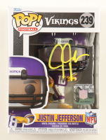 Justin Jefferson Signed "Vikings" #239 Funko Pop! Vinyl Figure (Beckett) at PristineAuction.com