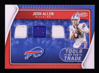 Josh Allen 2021 Absolute Tools of the Trade Triple Materials #14 #68/75 at PristineAuction.com