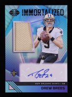 Drew Brees 2023 Panini Illusions Immortalized Jersey Autographs Black #16 #41/50 at PristineAuction.com