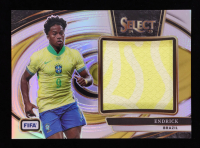 Endrick 2024-25 Select FIFA Jumbo Swatches FIFA #6 at PristineAuction.com