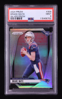 Drake Maye 2024 Prizm Silver Prizm #329 RC (PSA 9) at PristineAuction.com