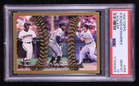 Barry Bonds / Manny Ramirez / Larry Walker 1999 Topps #455 AT (PSA 10) at PristineAuction.com