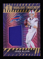 Josh Allen 2024 Panini Illusions Highlight Swatches #7 at PristineAuction.com