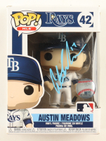 Austin Meadows Signed "Rays" #42 Funko Pop! Vinyl Figure (JSA) at PristineAuction.com