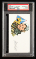 Gordon Graham Signed Cut With Portrait Art (PSA) at PristineAuction.com