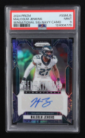 Malcolm Jenkins 2024 Panini Prizm Sensational Signatures Prizm Navy Camo #18 #21/25 (PSA 9) at PristineAuction.com