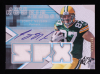 Jordy Nelson 2008 SPx #164 Jersey Autograph RC #571/599 at PristineAuction.com