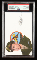 Robert Shoens Signed Cut With Portrait Art (PSA) at PristineAuction.com